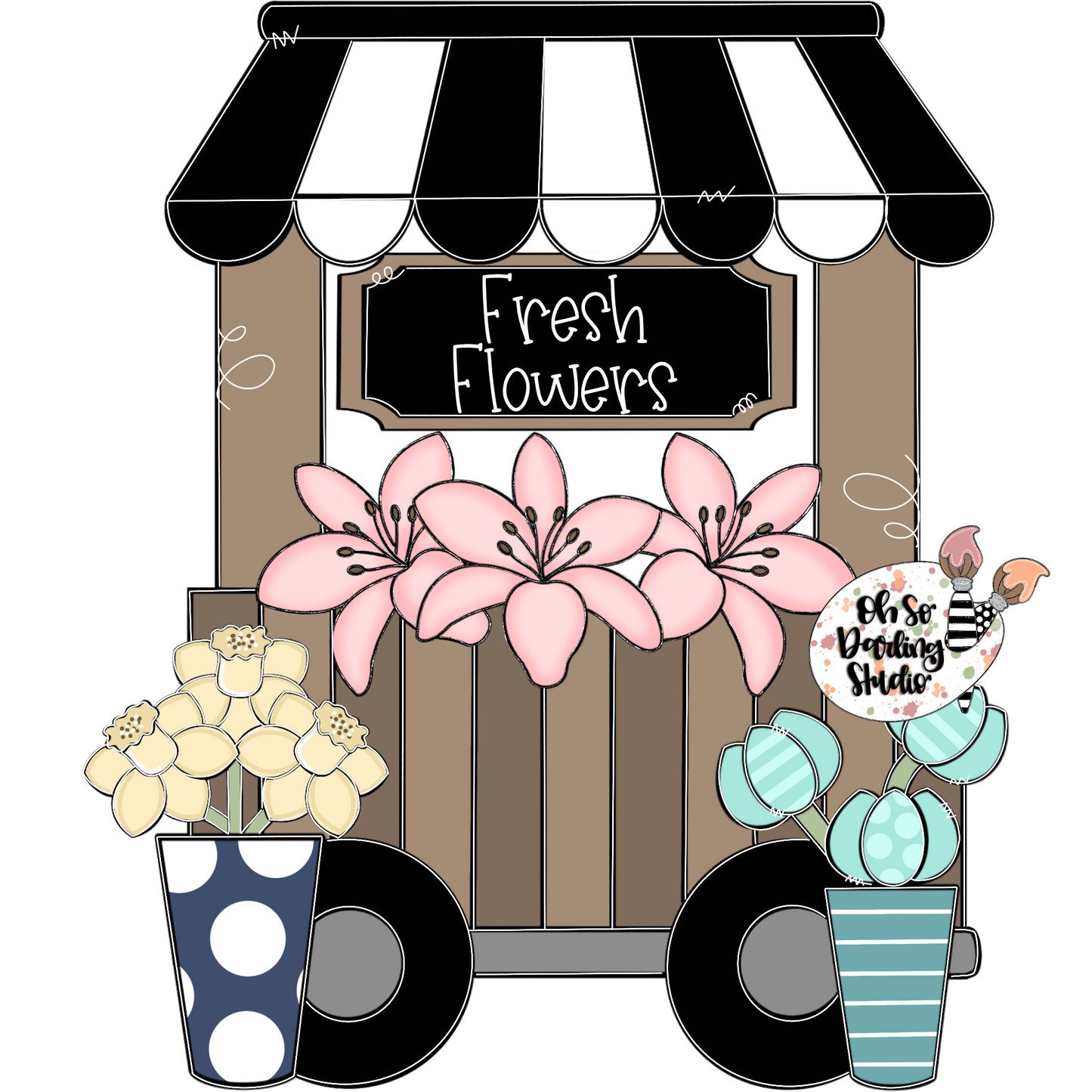 Flower Stand Template