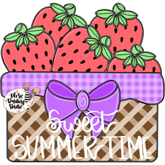 Strawberry Basket Template